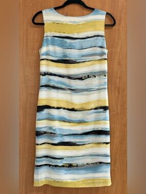 ST. JOHN Sleeveless Silk Dress SZ 2